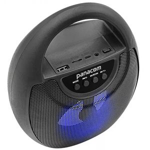 Parlante Panacom SP3030 Color Negro Bluetooth FM