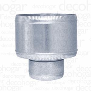 Sombrerete galvanizado 6'' accesorio Tromen