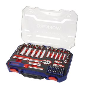 Juego De Bocallaves Métricas X 75 Piezas WORKPRO W003085