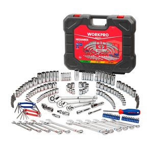 Juego de Herramientas Mecánicas 164 Piezas WORKPRO WP202530