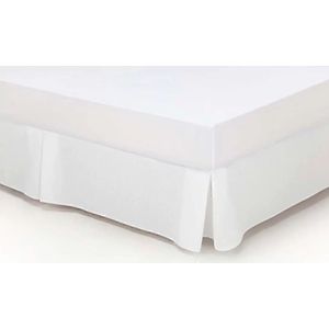 CUBRESOMMIER BLANCO DE MICROFIBRA CON TABLAS 1m x 2m
