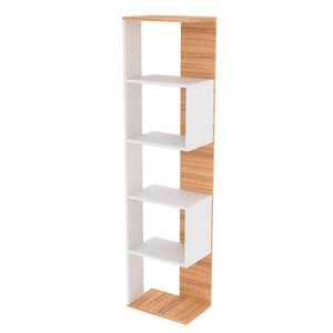 BIBLIOTECA ABIERTA FIPLASTO BL6006 COCO/BLANCO