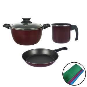 Bateria Cacerola Sarten Jarro hervidor Aston Bordo