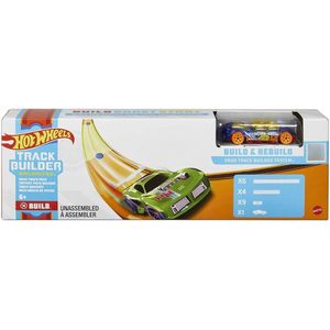 Hot Wheels Track Builder Paquete Básico Pista Gvg13 Mattel