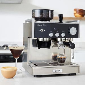 Cafetera Oster Espresso EM7400, Barista Perfect Brew Maxima