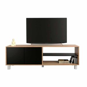 MESA TV TABLES 4100 HASTA 75" OLMO F. NEGRO