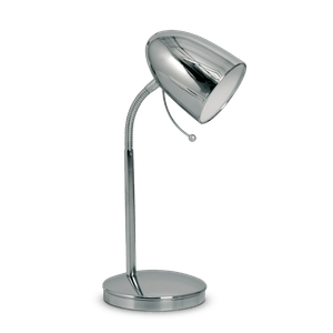 Lampara de Escritorio Moderna Flexible Modelo Focus E27 220V Plata