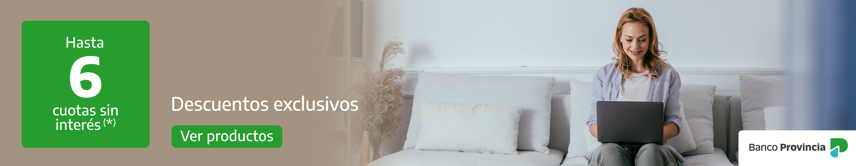 Ofertas en hasta 6 cuotas sin interés