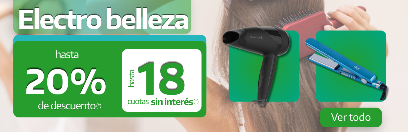 Electro Belleza Hasta 18 cuotas