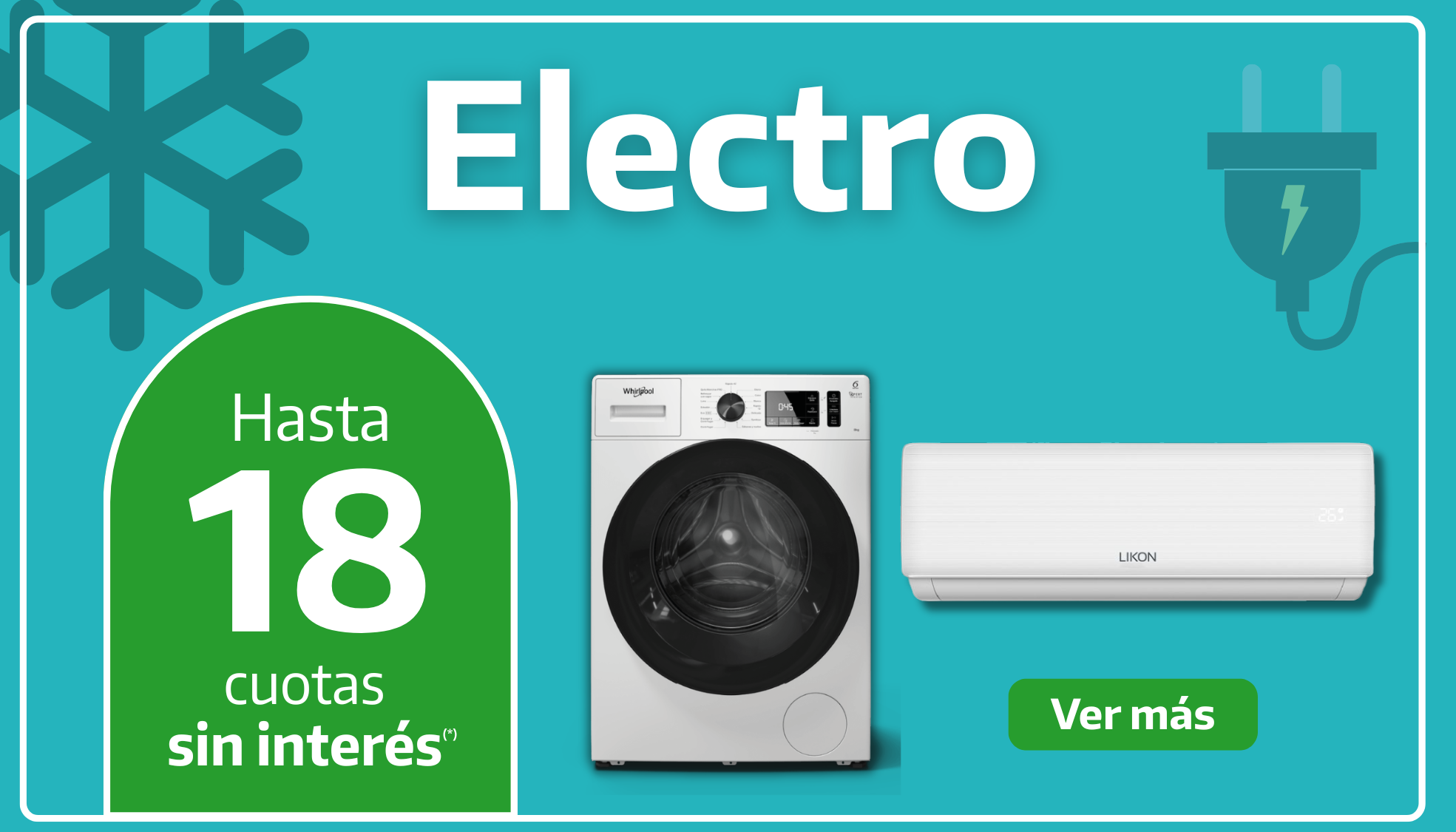 Electro Hasta 18 cuotas