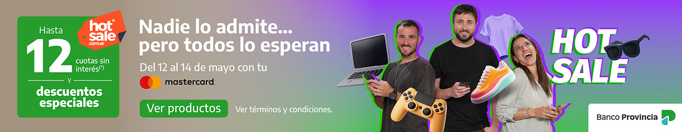 Hot Sale en Provincia Compras - Especial Mastercard