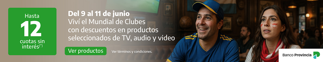 Hasta 12 cuotas sin interés - Mundial de Clubes