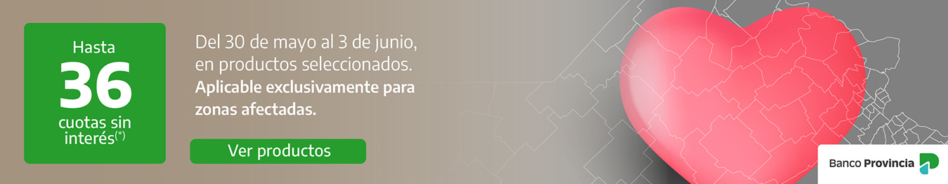 Hasta 36 cuotas sin interés